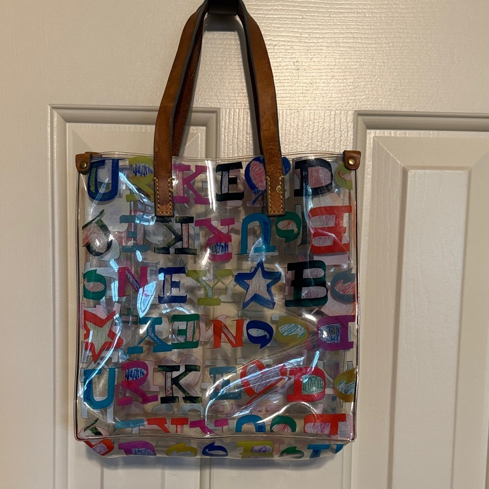 Dooney & Bourke Multicolor Clear Tote